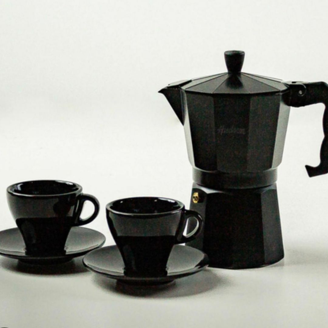 cafetera-italiana--2-pocillos--plato-ceramico-